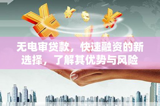 右江无电审贷款，快速融资的新选择，了解其优势与风险