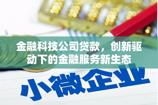 右江金融科技公司贷款，创新驱动下的金融服务新生态