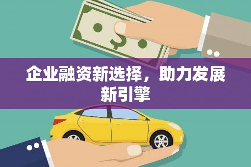 右江企业融资新选择，助力发展新引擎