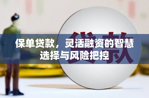 右江保单贷款，灵活融资的智慧选择与风险把控