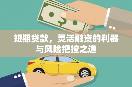 右江短期贷款，灵活融资的利器与风险把控之道