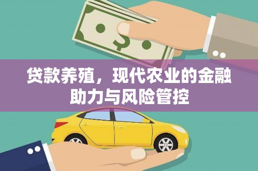 右江贷款养殖，现代农业的金融助力与风险管控