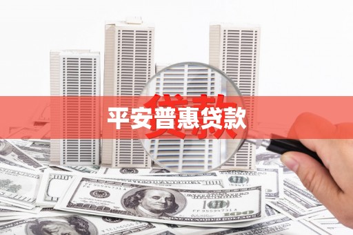右江平安普惠贷款