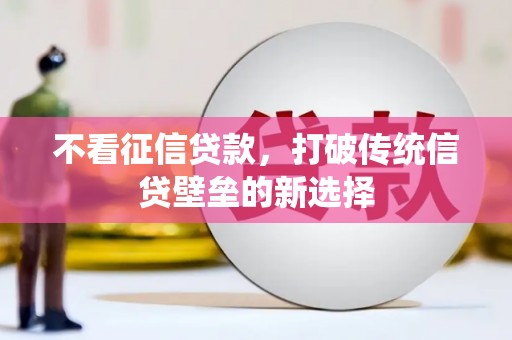 右江不看征信贷款，打破传统信贷壁垒的新选择