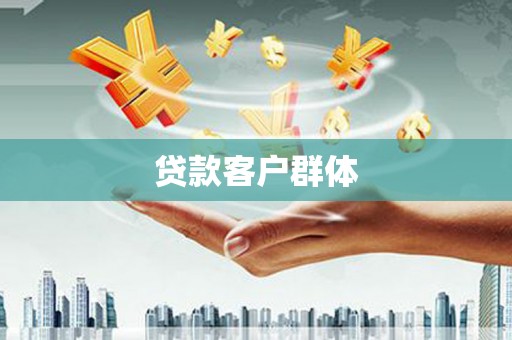 右江贷款客户群体