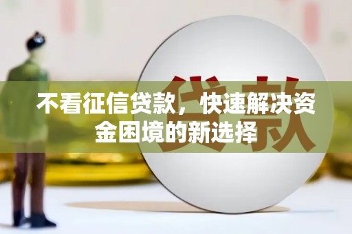 右江不看征信贷款，快速解决资金困境的新选择