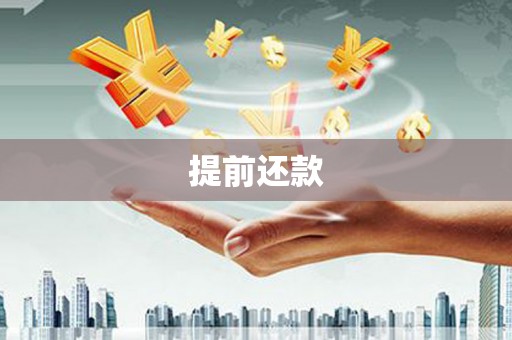 右江提前还款