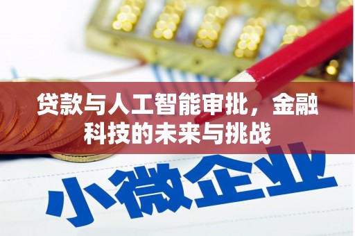 右江贷款与人工智能审批，金融科技的未来与挑战