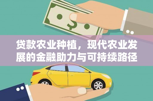 右江贷款农业种植，现代农业发展的金融助力与可持续路径