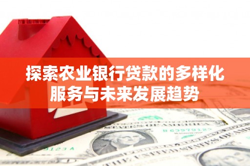 右江探索农业银行贷款的多样化服务与未来发展趋势