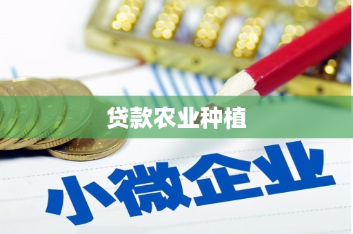 右江贷款农业种植