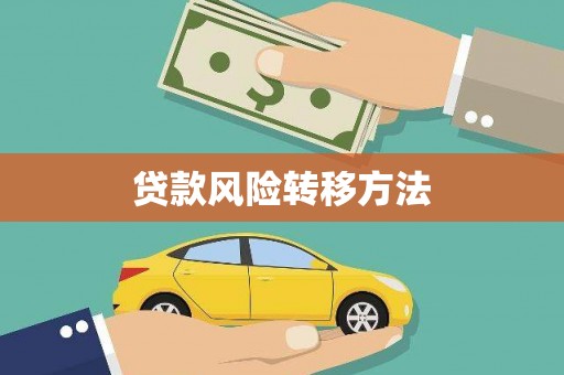 右江贷款风险转移方法