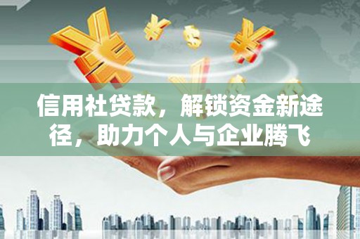 右江信用社贷款，解锁资金新途径，助力个人与企业腾飞