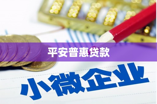 右江平安普惠贷款