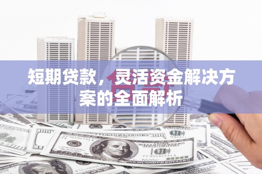 右江短期贷款，灵活资金解决方案的全面解析