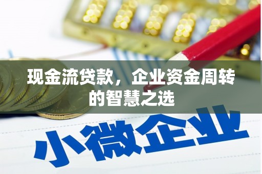 右江现金流贷款，企业资金周转的智慧之选