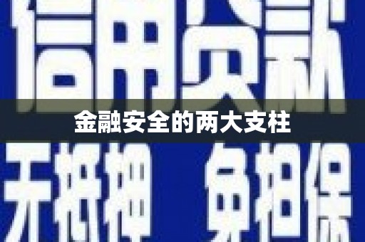 右江金融安全的两大支柱