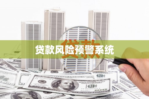 右江贷款风险预警系统